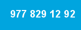977 829 12 92